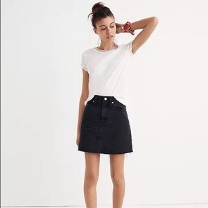 Madewell Denim Frisco Mini Skirt (Size 27)